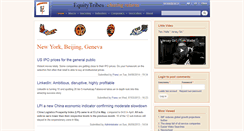 Desktop Screenshot of equitytribes.com